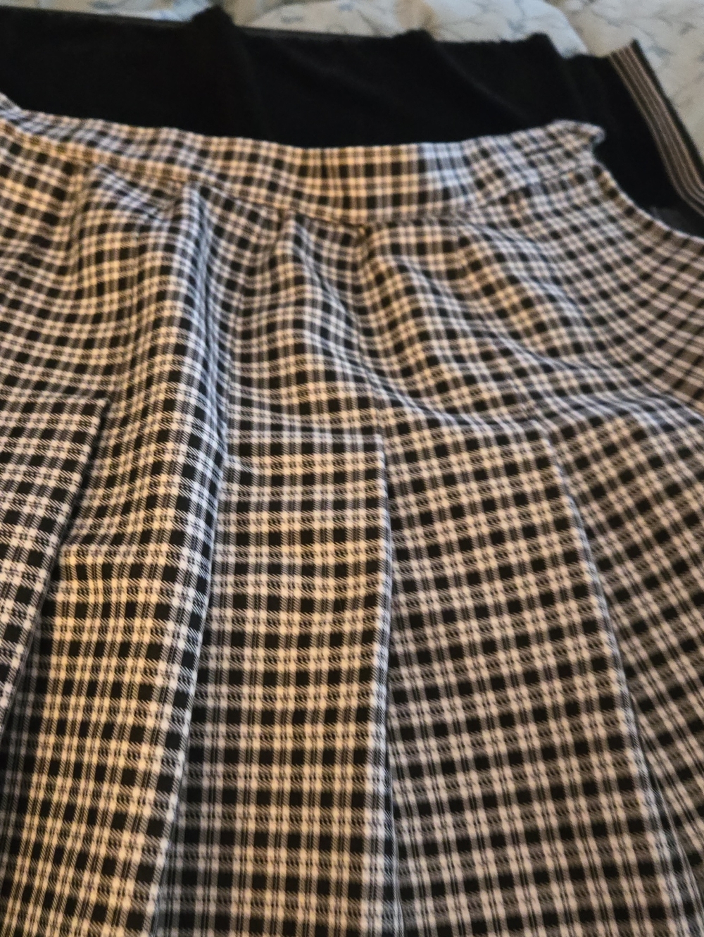 Pleated Miniskirt